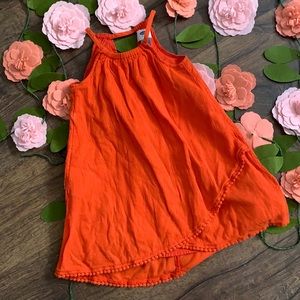 Toddler girl spring dress 3t orange boho